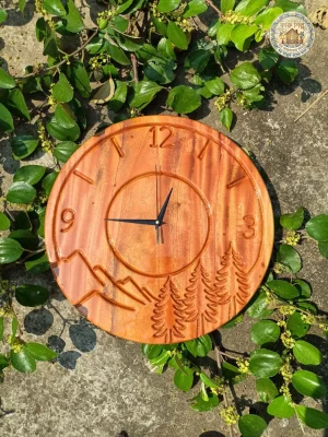 Wooden Wall Clock — image 5