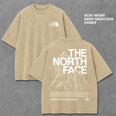 Premium Acid Wash Drop Shoulder T-Shirt — image 3