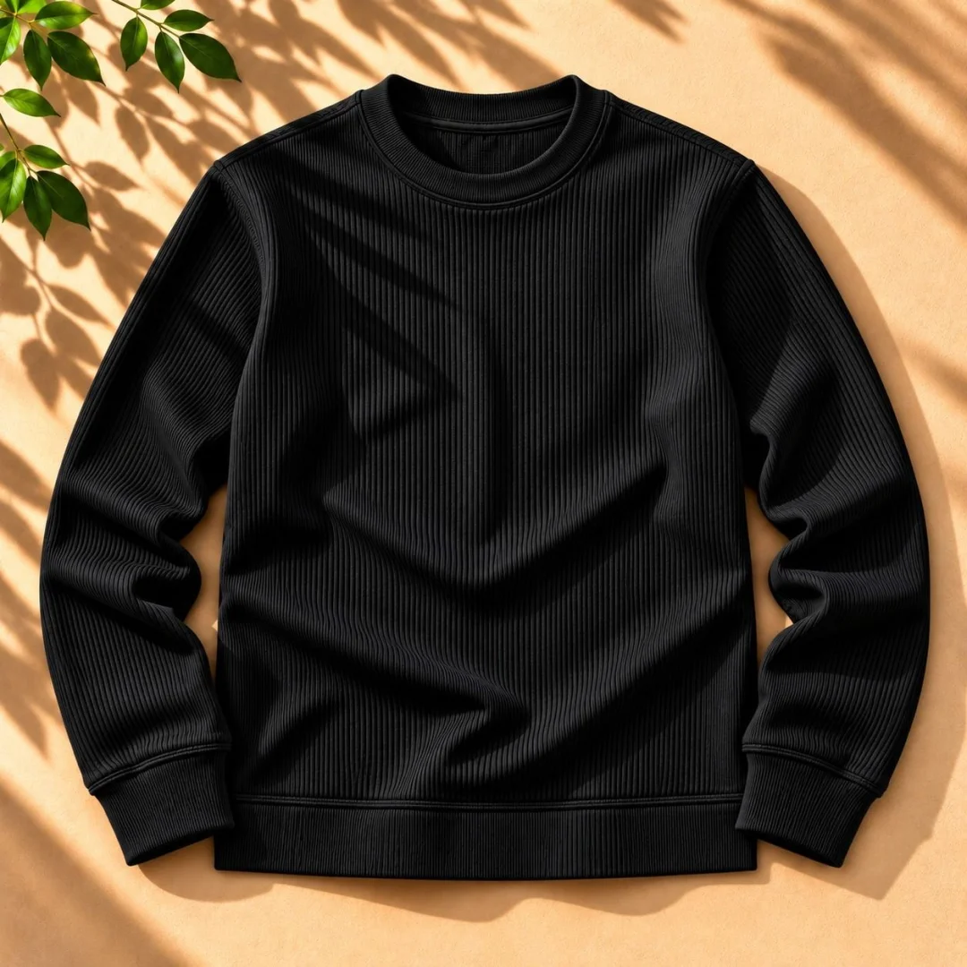 Stylish Crew Neck Sweatshirt — image 2