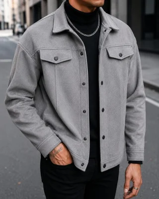 Chinese Winter Shacket Jacket — image 3