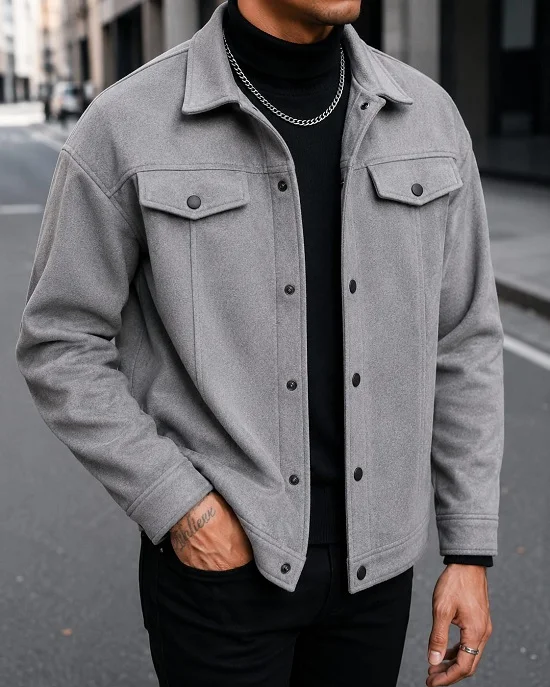 Chinese Winter Shacket Jacket — image 3