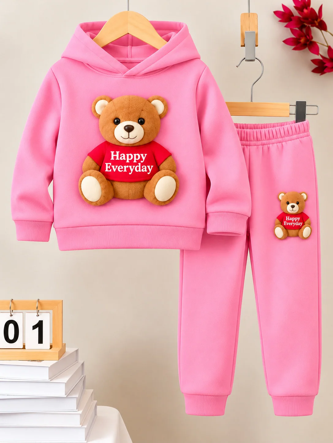 Stylish Trendy Kids Hoodie Set — image 7