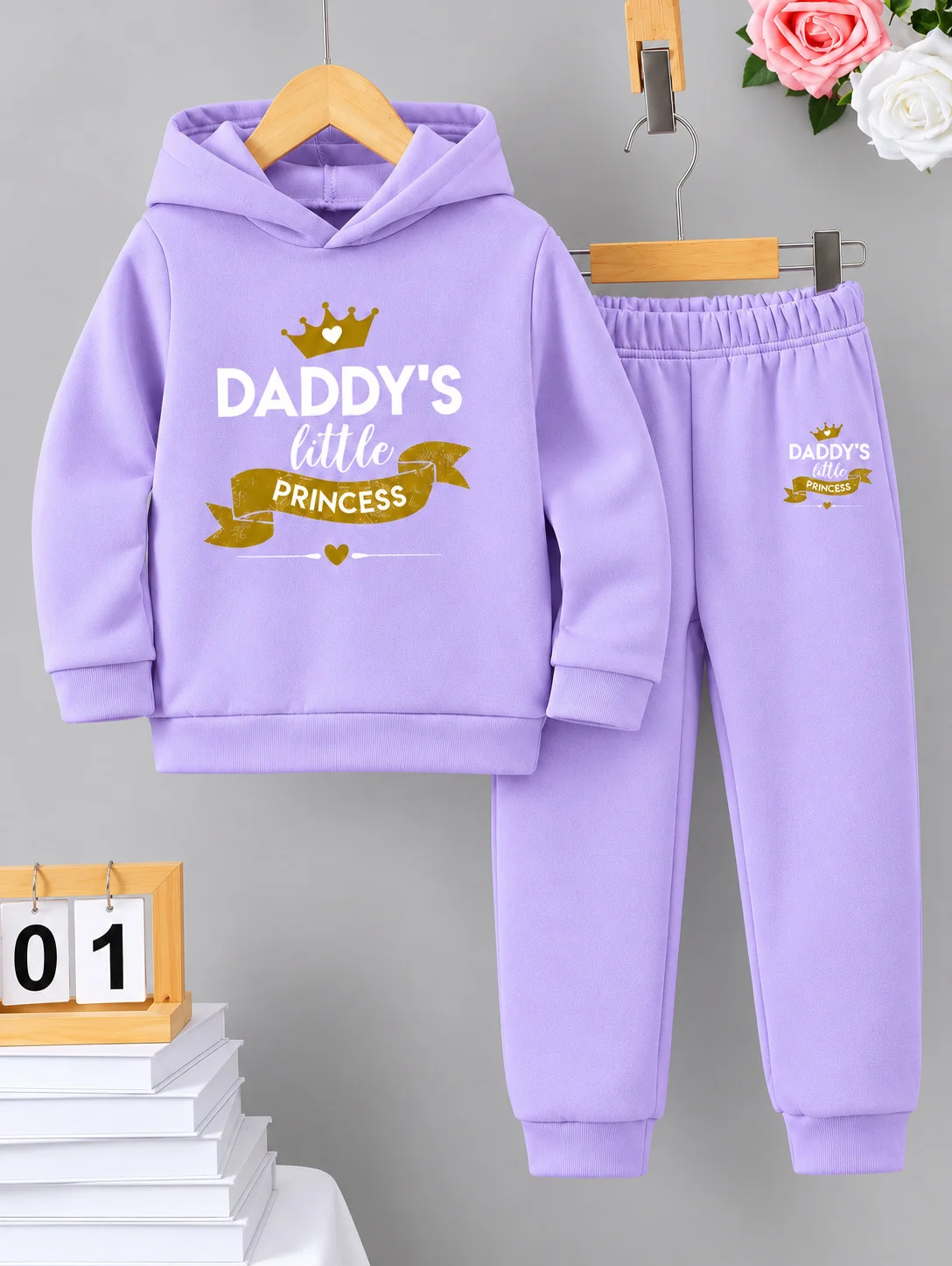 Stylish Trendy Kids Hoodie Set — image 2