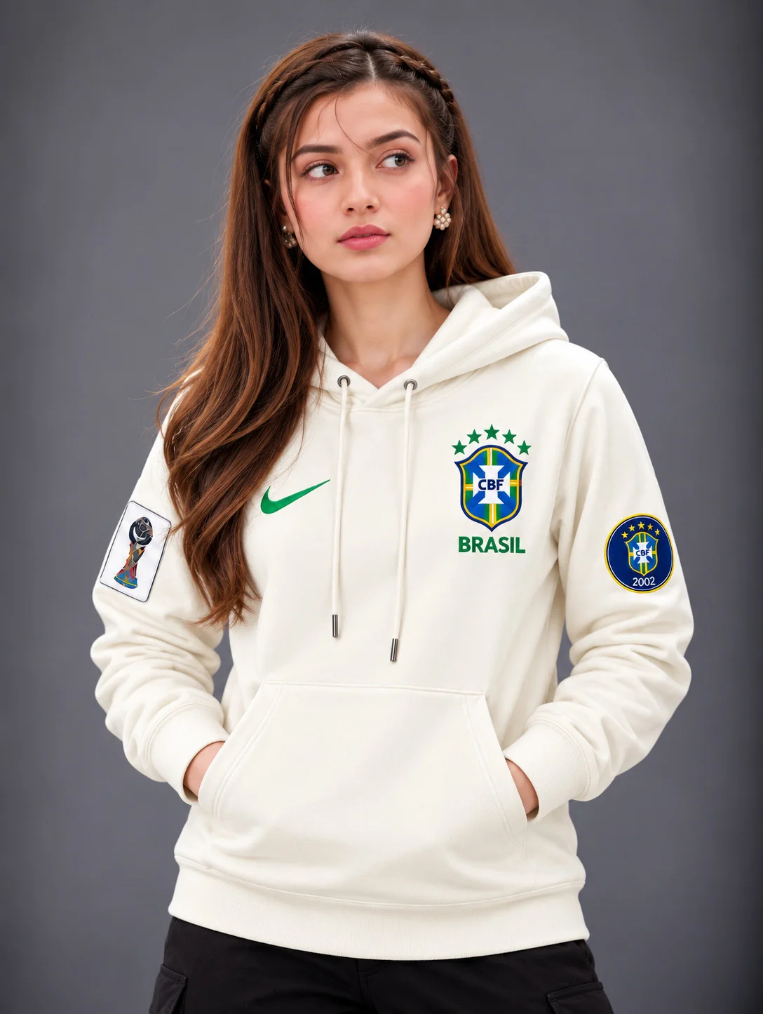 Premium Stylish Ladies World Cup Hoodie — image 3