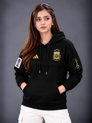 Premium Stylish Ladies World Cup Hoodie — image 4