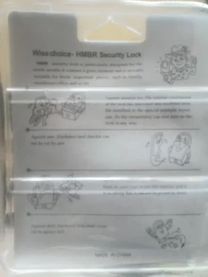 Top security pad lock — image 2